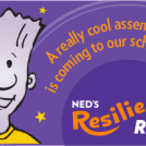Ned's Resiliency Ride - Hey KIDS and families! NED’s Resiliency Ride is visiting our school! The assembly is filled with storytelling, humor, illusions and amazing yo-top tricks where our kids learn the hidden message in NED's name: Never give up Encourage others Do your best® Hi, Do you want to learn to yo? A yo-top is both a learning tool and a tangible reminder of NED's message. While learning to yo, children will make mistakes, try again and improve.